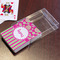 Pink & Green Paisley and Stripes Playing Cards - In Package