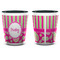 Pink & Green Paisley and Stripes Shot Glass - Two Tone - APPROVAL