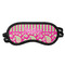 Pink & Green Paisley and Stripes Sleeping Eye Masks - Front View