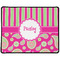 Pink & Green Paisley and Stripes Small Gaming Mats - APPROVAL