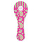 Pink & Green Paisley and Stripes Ceramic Spoon Rest (Personalized)