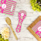 Pink & Green Paisley and Stripes Spoon Rest Trivet - LIFESTYLE