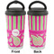 Pink & Green Paisley and Stripes Stainless Steel Travel Cup - Apvl
