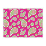 Pink & Green Paisley and Stripes Tissue Paper Sheets - Large - Heavyweight