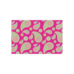 Pink & Green Paisley and Stripes Tissue Paper Sheets - Small - Heavyweight