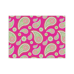 Pink & Green Paisley and Stripes Tissue Paper Sheets - Medium - Lightweight