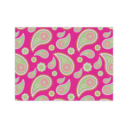 Pink & Green Paisley and Stripes Medium Tissue Papers Sheets - Lightweight