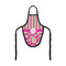 Pink & Green Paisley and Stripes Wine Bottle Apron - FRONT/APPROVAL