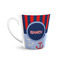 Classic Anchor & Stripes 12 Oz Latte Mug - Front