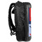 Classic Anchor & Stripes 13" Hard Shell Backpacks - Side View