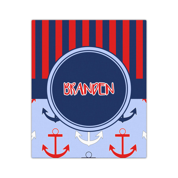 Classic Anchor & Stripes 20x24 - Canvas Print - Front View