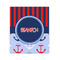 Classic Anchor & Stripes 20x24 - Canvas Print - Front View
