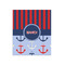 Classic Anchor & Stripes 20x24 - Matte Poster - Front View
