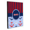 Classic Anchor & Stripes 20x24 Wood Print - Angle View