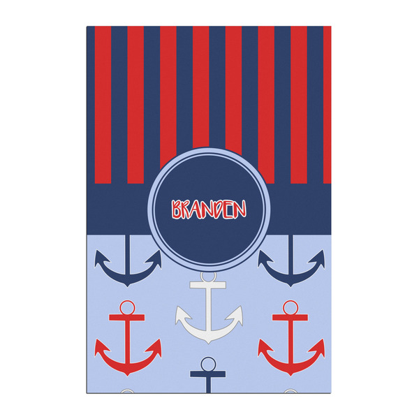 Custom Classic Anchor & Stripes Posters - Matte - 20x30 (Personalized)