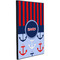 Classic Anchor & Stripes 20x30 Wood Print - Angle View