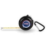 Classic Anchor & Stripes Pocket Tape Measure - 6 Ft w/ Carabiner Clip (Personalized)