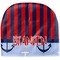 Classic Anchor & Stripes Baby Hat Beanie