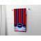 Classic Anchor & Stripes Bath Towel - LIFESTYLE