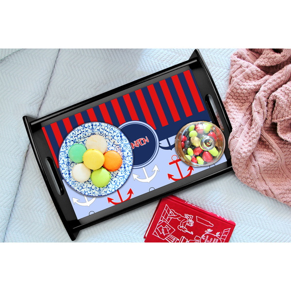 Classic Anchor & Stripes Black Tray - Lifestyle (UPDATED)