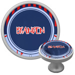 Classic Anchor & Stripes Cabinet Knob (Personalized)
