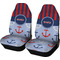 Classic Anchor & Stripes Car Seat Covers