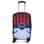 Classic Anchor & Stripes Suitcase (Personalized)