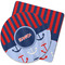 Classic Anchor & Stripes Rubber Backed Coaster (Personalized)