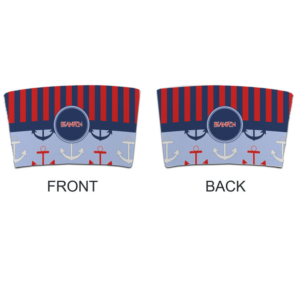 Classic Anchor & Stripes Coffee Cup Sleeve - APPROVAL