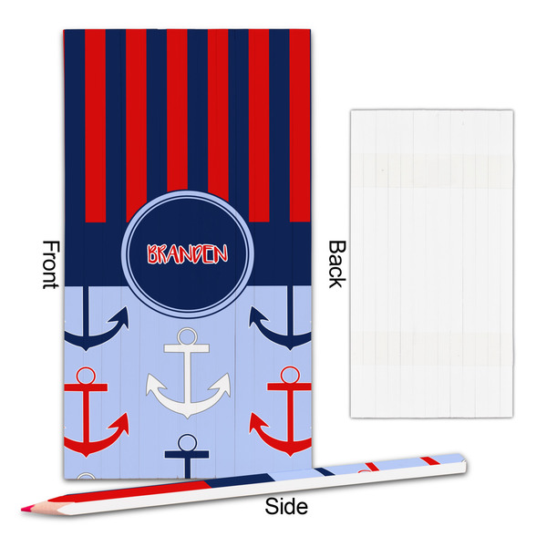 Classic Anchor & Stripes Colored Pencils - Approval