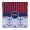 Classic Anchor & Stripes Comforter - Queen - Front