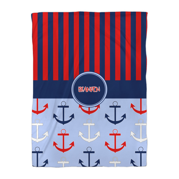 Classic Anchor & Stripes Comforter - Twin XL - Front