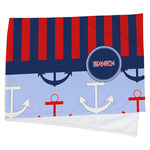 Classic Anchor & Stripes Cooling Towel (Personalized)