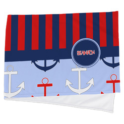 Classic Anchor & Stripes Cooling Towel (Personalized)