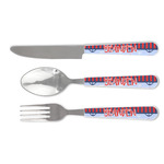 Classic Anchor & Stripes Cutlery Set (Personalized)