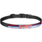 Classic Anchor & Stripes Dog Collar - Large - Front