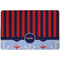 Classic Anchor & Stripes Dog Food Mat - Small without bowls