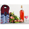 Classic Anchor & Stripes Double Wine Tote - LIFESTYLE (new)