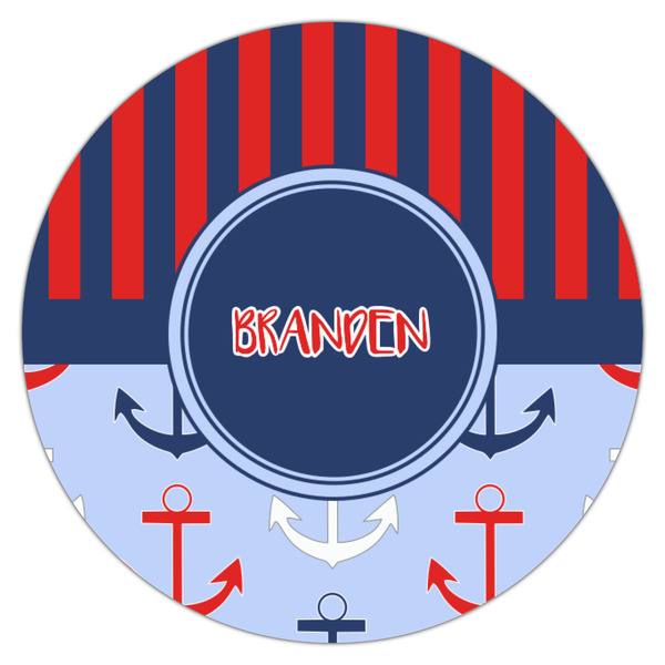 Classic Anchor & Stripes Drink Topper - Small - Single