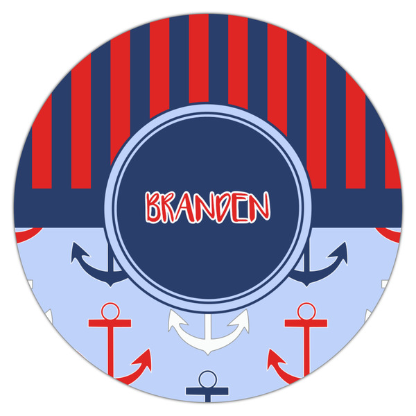 Classic Anchor & Stripes Drink Topper - XSmall - Single