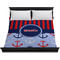 Classic Anchor & Stripes Duvet Cover - King - On Bed - No Prop