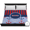 Classic Anchor & Stripes Duvet Cover - King (Personalized)