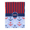 Classic Anchor & Stripes Duvet Cover - Twin - Front