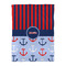 Classic Anchor & Stripes Duvet Cover - Twin XL - Front