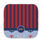 Classic Anchor & Stripes Face Towel (Personalized)