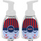 Classic Anchor & Stripes Foam Soap Bottle Approval - White