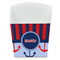 Classic Anchor & Stripes French Fry Favor Boxes (Personalized)
