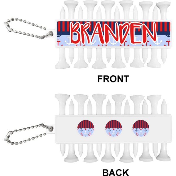 Classic Anchor & Stripes Golf Buddy (Approval)