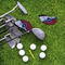Classic Anchor & Stripes Golf Club Covers - LIFESTYLE