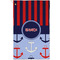 Classic Anchor & Stripes Golf Towel (Personalized) - APPROVAL (Small Full Print)